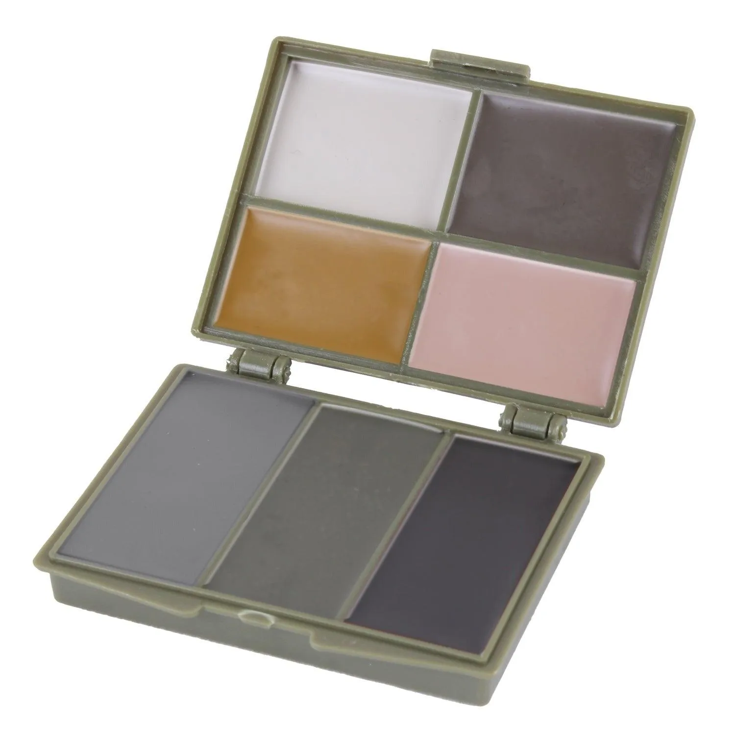 7 Color Camo Face Paint Compact