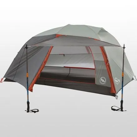 Copper Spur HV UL2 MtnGLO Tent: 2 Person, 3 Season Big Agnes, Silver/Gray