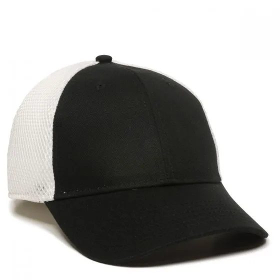 Cotton Front Mesh Back Cap