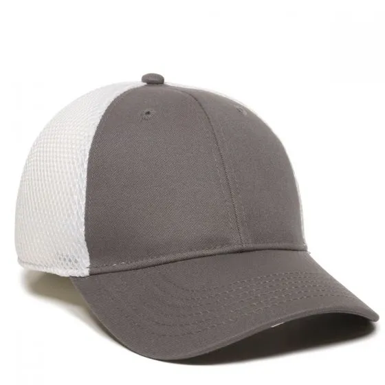 Cotton Front Mesh Back Cap