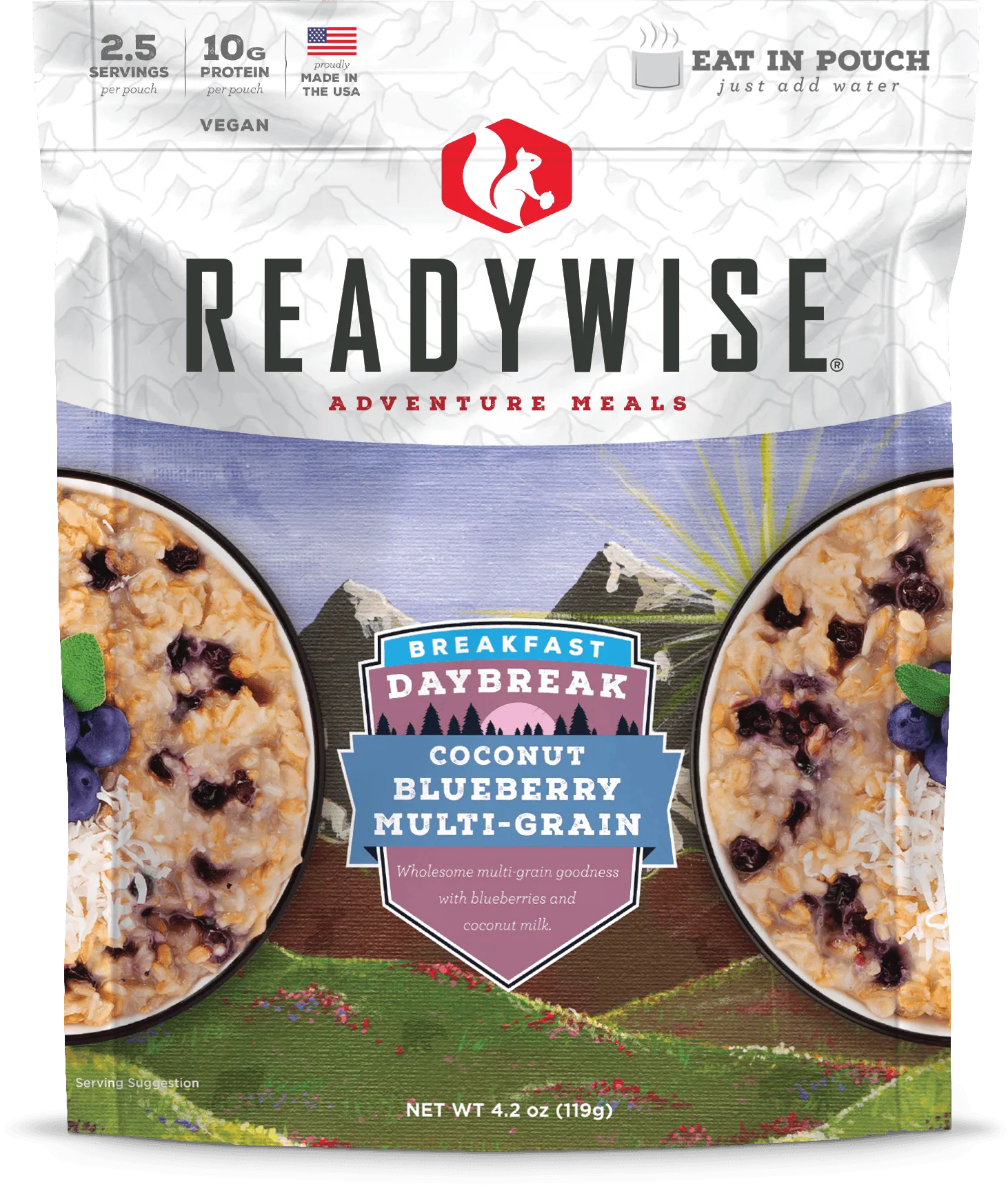 Daybreak Coconut Blueberry Multi-Grain