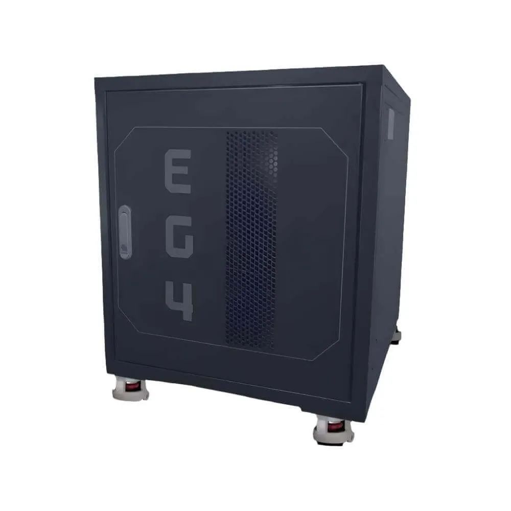 EG4 Preassembled Enclosed Battery Rack 3 Slot