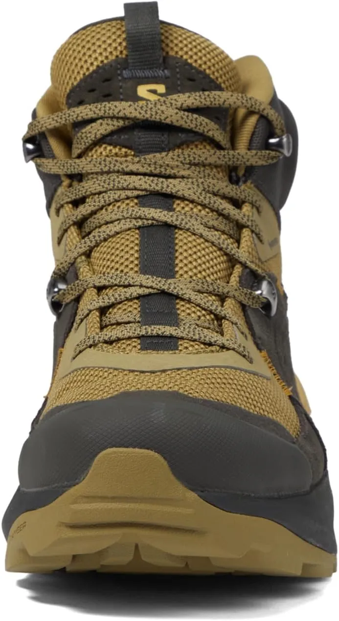 Elixir Mid GORE-TEX Salomon Hiking Shoes Black/Dried Herb/Southern Moss