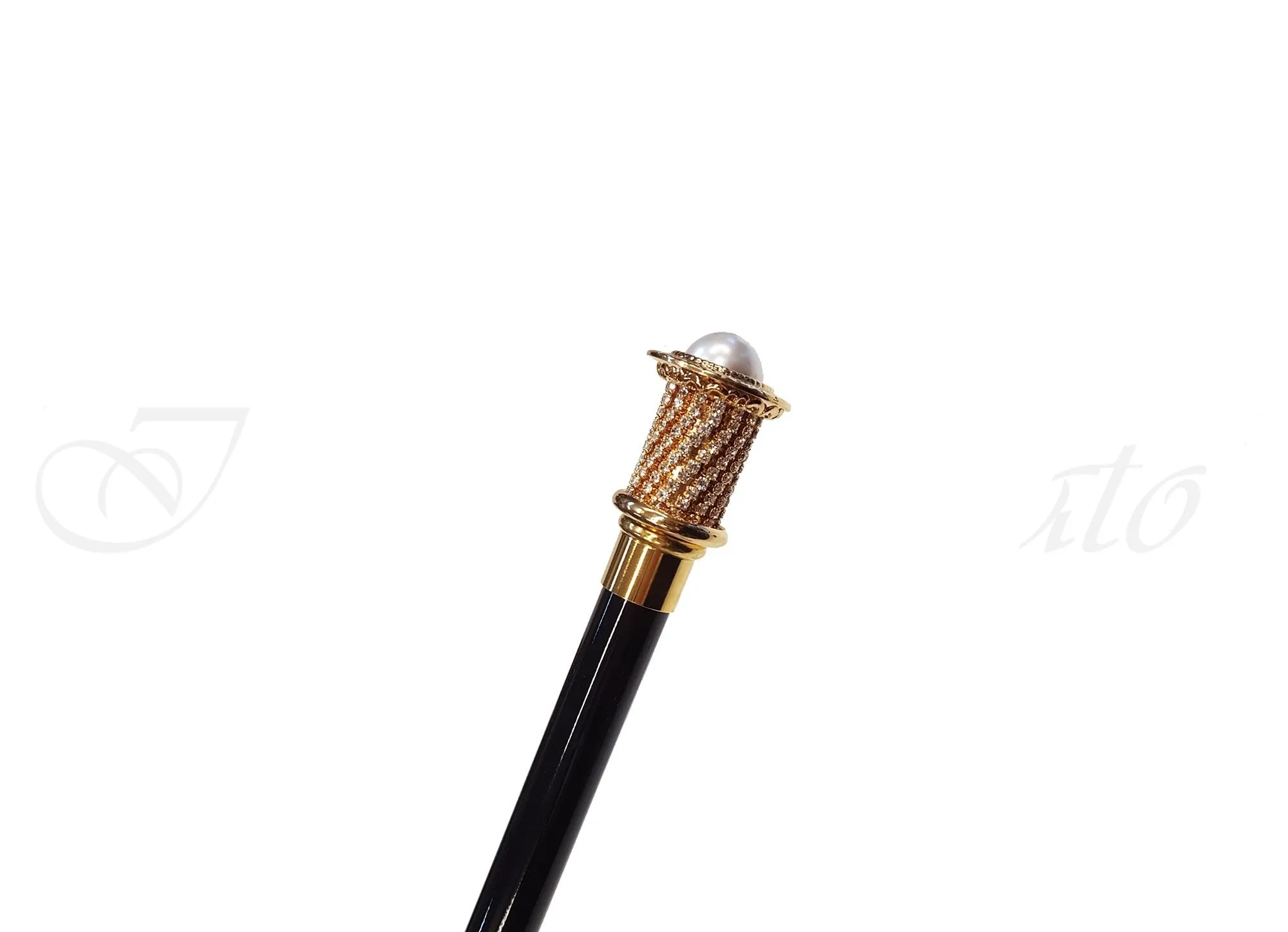 Fine Walking Sticks - Swarovski Crystal Encrusted Knob