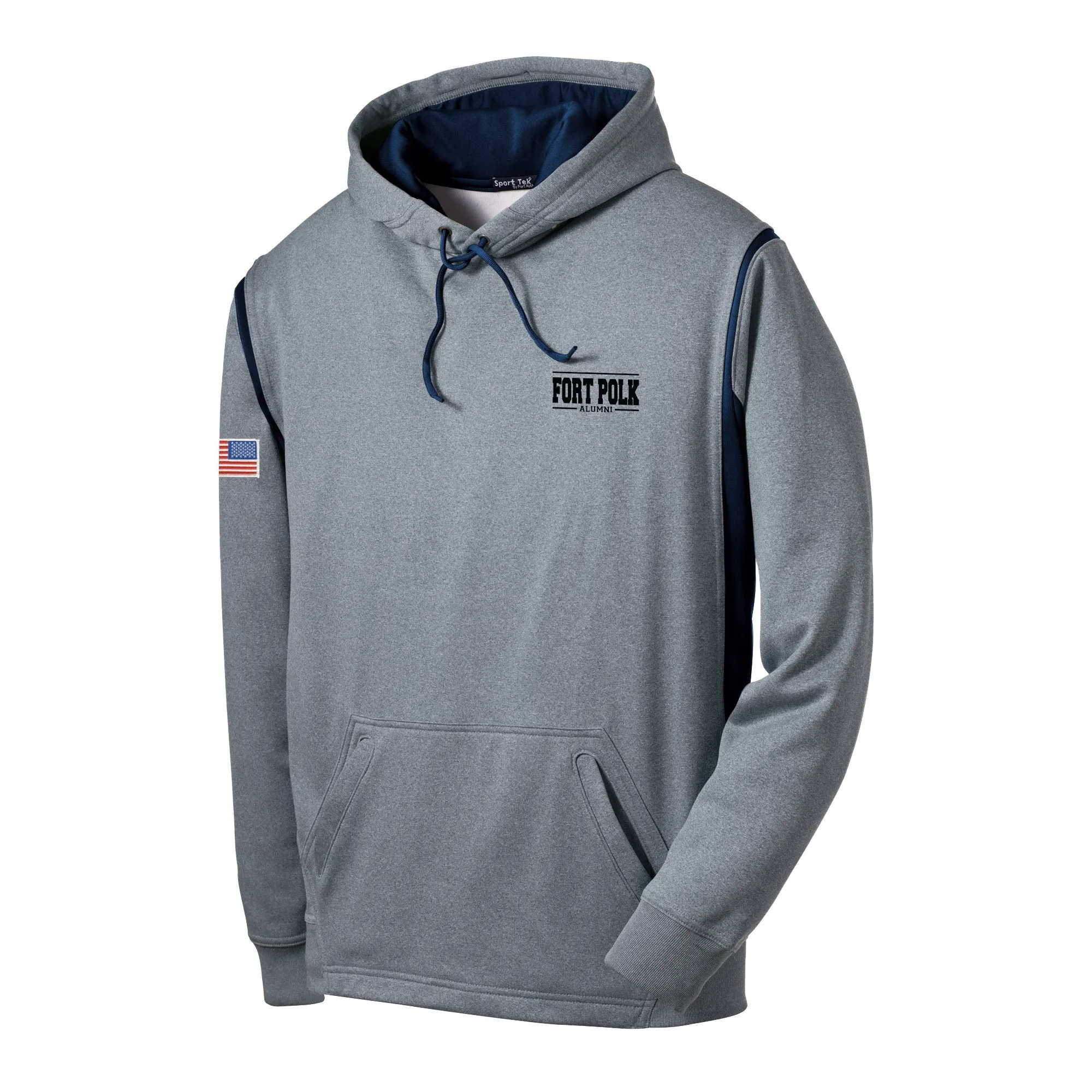 Fort Polk Color Block Hoodie - Moisture Wicking