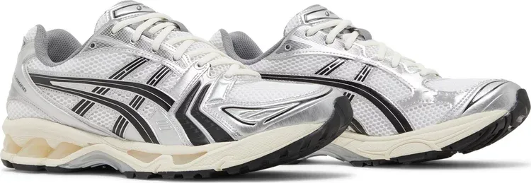 jjjjound x gel kayano 14 'silver black' Asics sneakers, silver