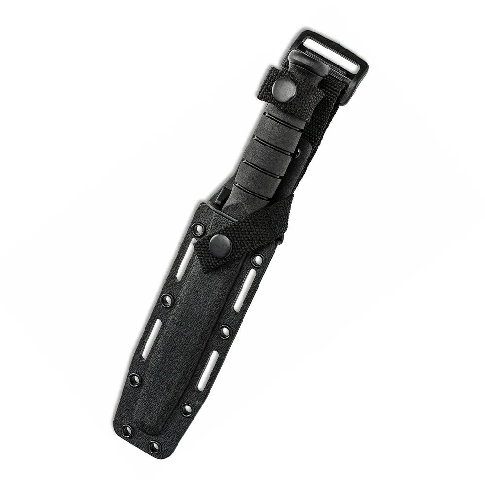 Ka-Bar 5054 Short Black Tanto Fixed Blade