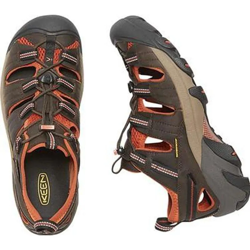 Keen Arroyo II Men's Walking Sandals  - Black Olive/Bombay Brown