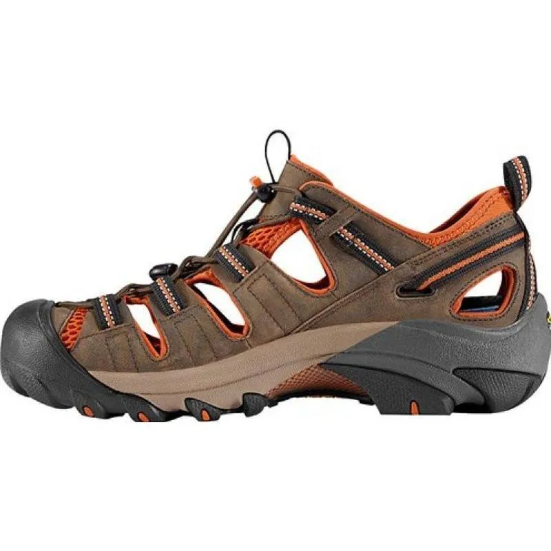 Keen Arroyo II Men's Walking Sandals  - Black Olive/Bombay Brown