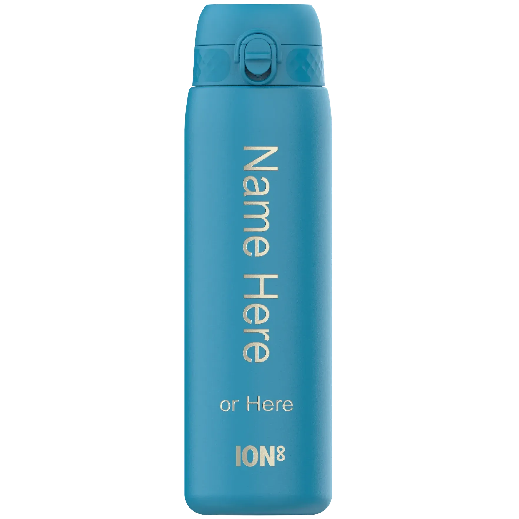 Leak Proof 1 Litre Water Bottle, Personalised, Stainless Steel, 1L