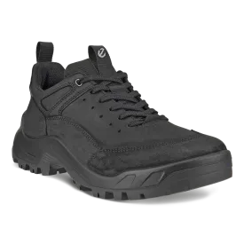 Men's Ecco Offroad Lace-Up Shoe Color: Black