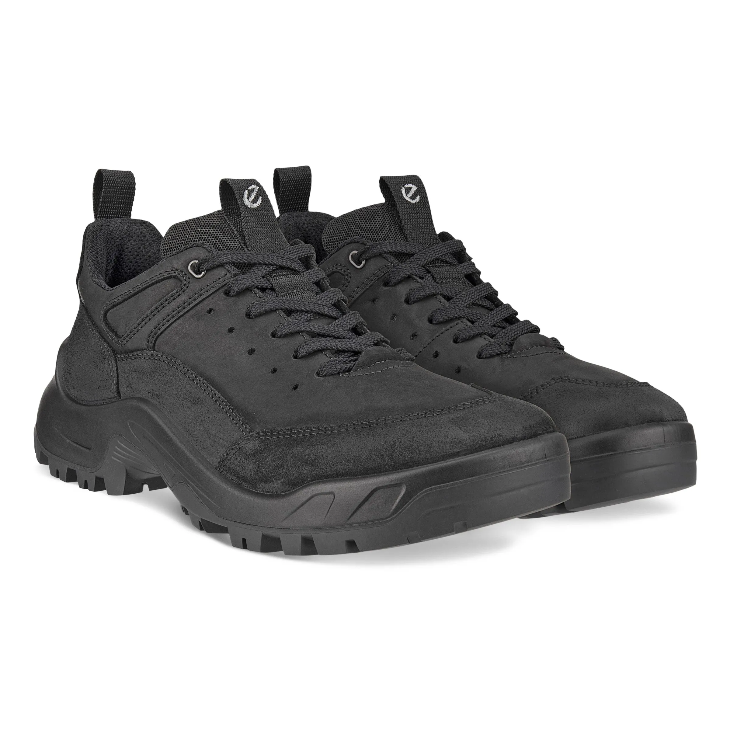 Men's Ecco Offroad Lace-Up Shoe Color: Black