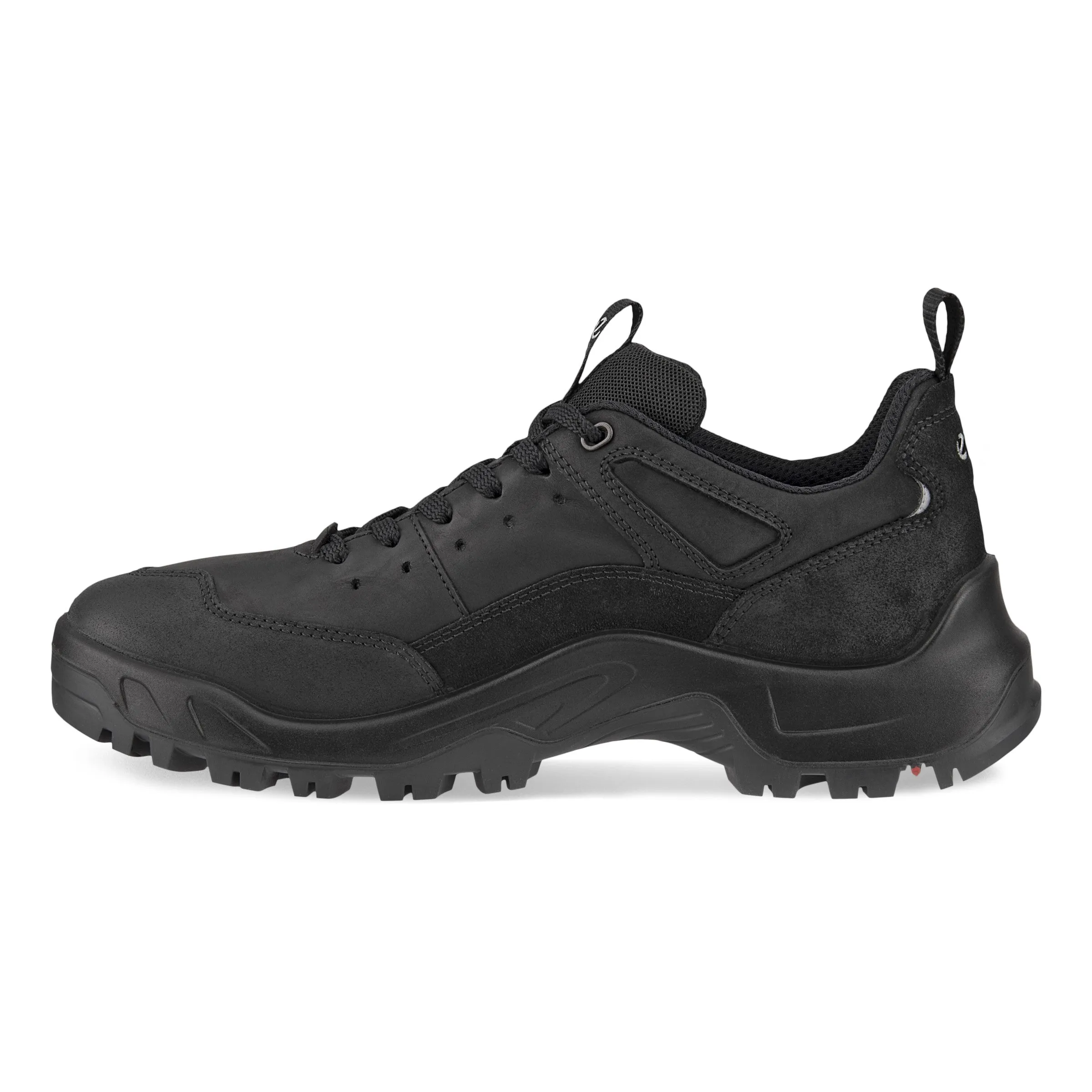 Men's Ecco Offroad Lace-Up Shoe Color: Black