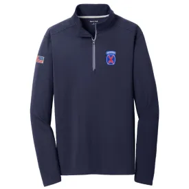 Moisture Wicking 10th Mountain 1/4 Zip