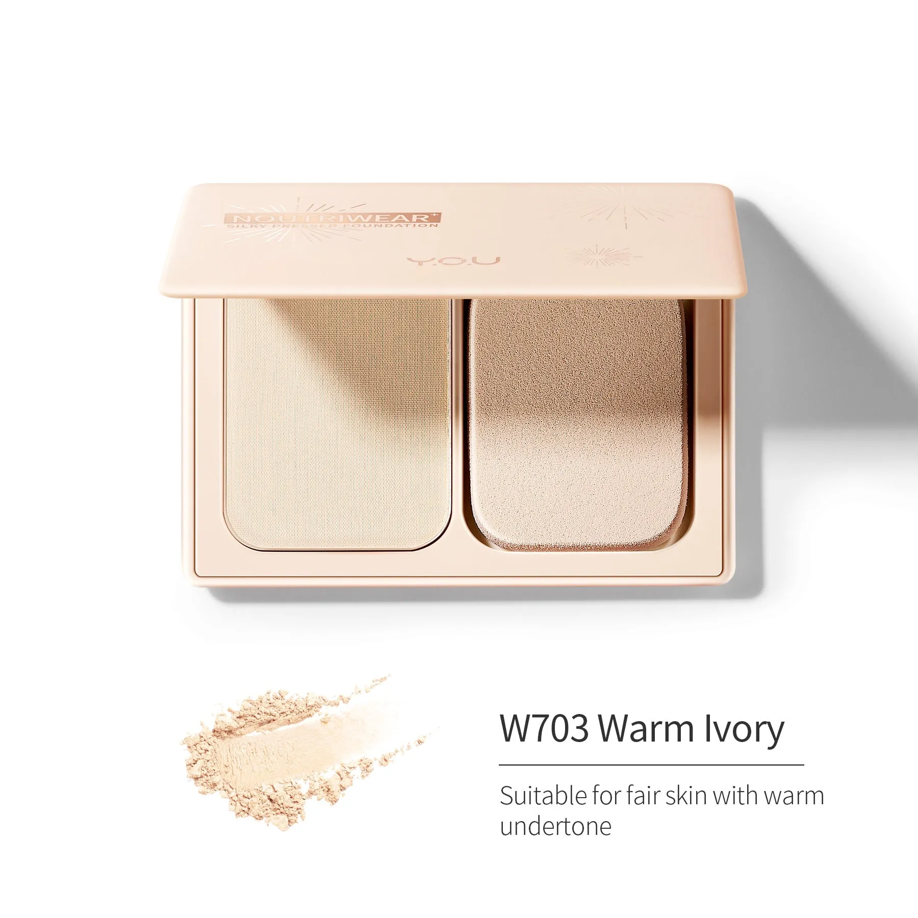 NoutriWear  Silky Pressed Foundation