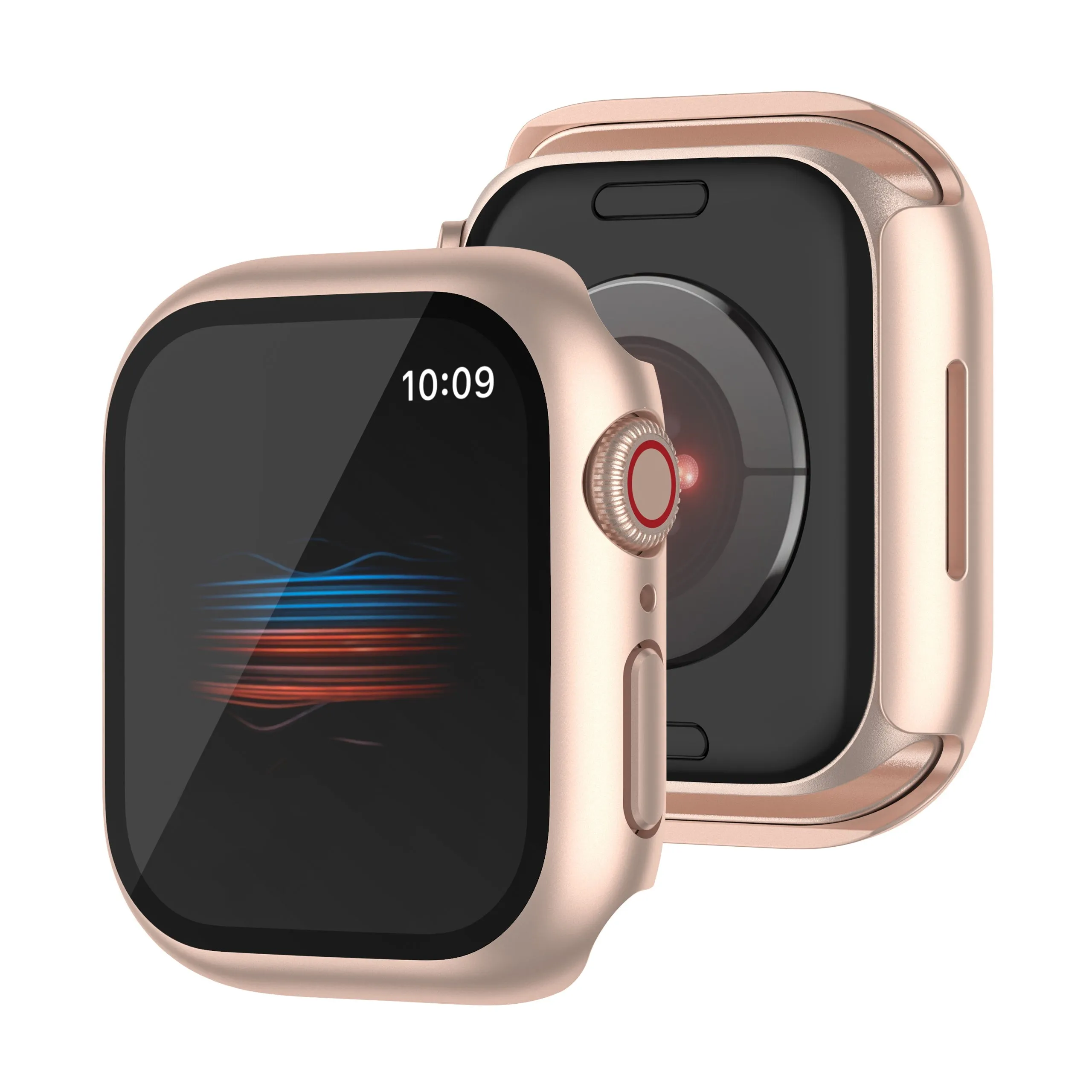 Protective Bumper Case with Screen Protector for Apple Watch 38mm- Matte Colors