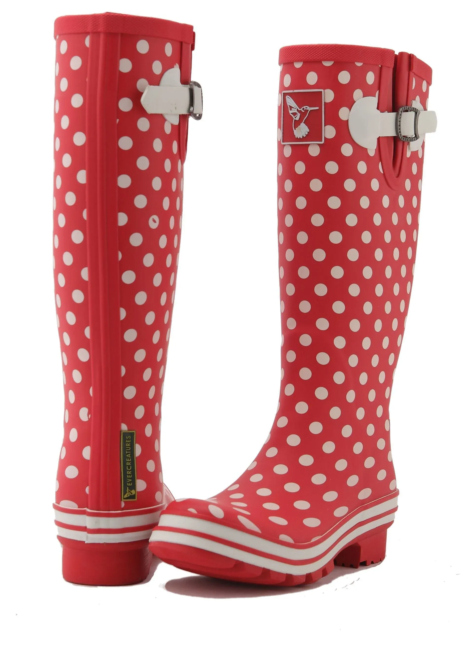 Seconds - Evercreatures Polka Tall Wellies