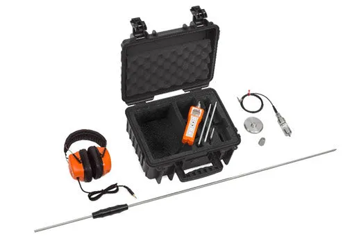 Sewerin Stethophon 04 handheld leak detector - Wired Headphone Kits with Hard Case