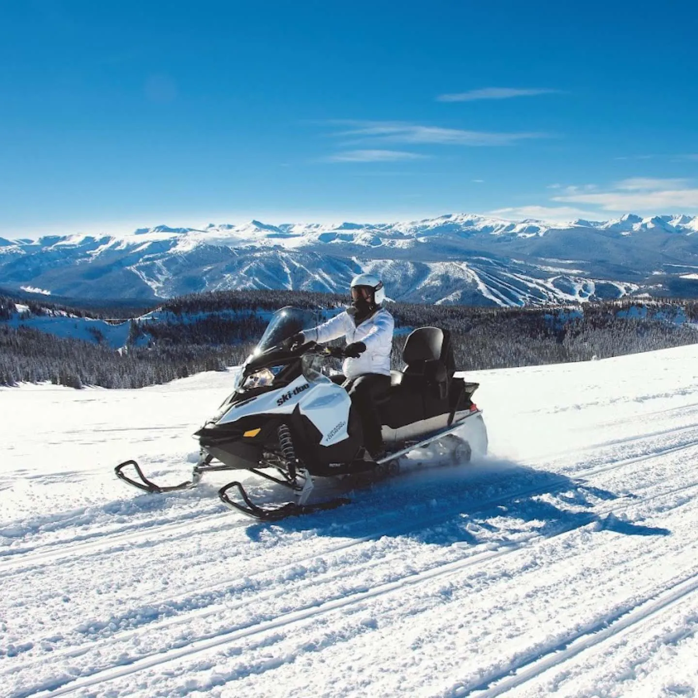 Snowmobiling Tour with Grand Adventures