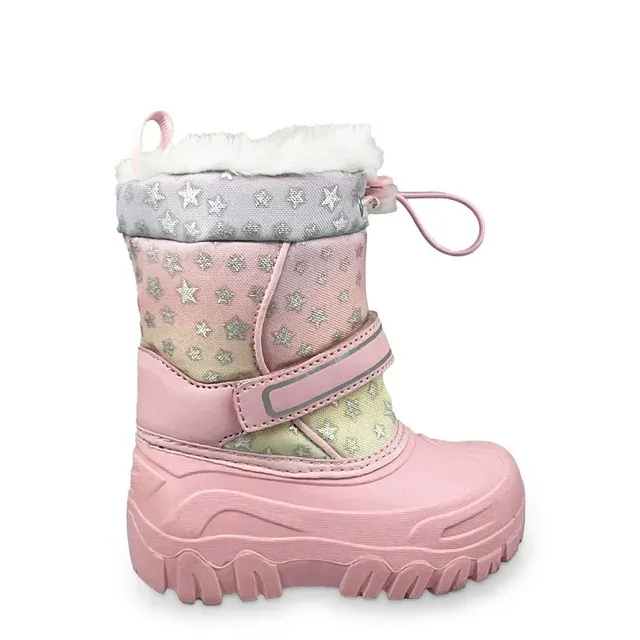 Toddler & Kids Hook-And-Loop Closure Snow Boots