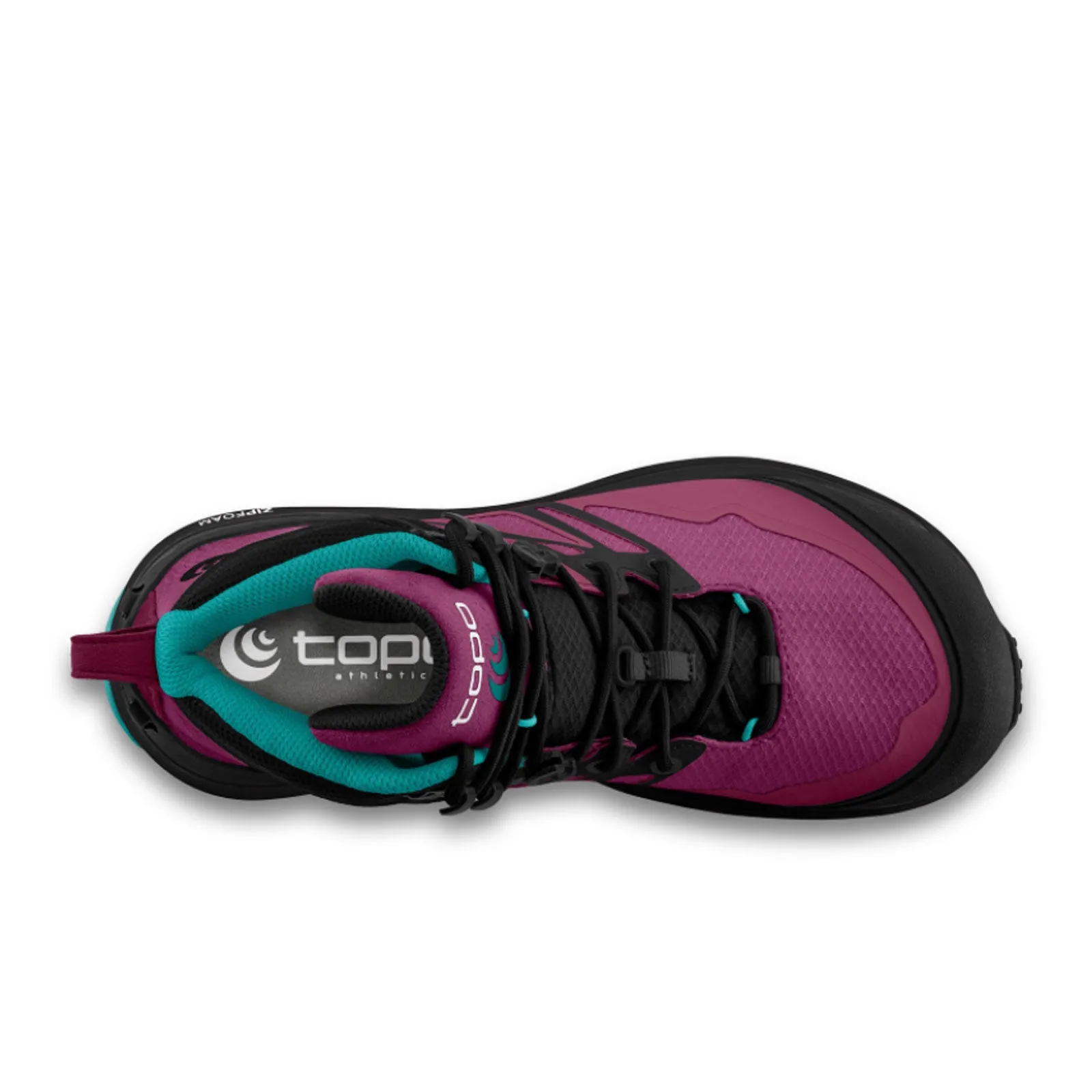 Topo Trailventure 2 Waterproof Hiking Boot (Women) - Raspberry/Black