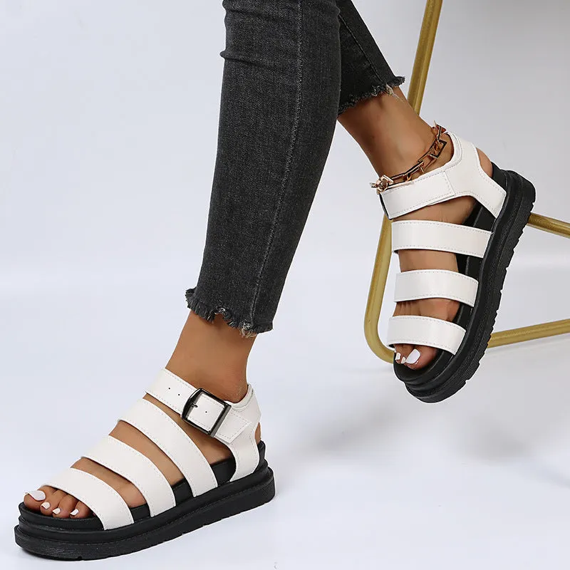 Vegan Banded Sandals