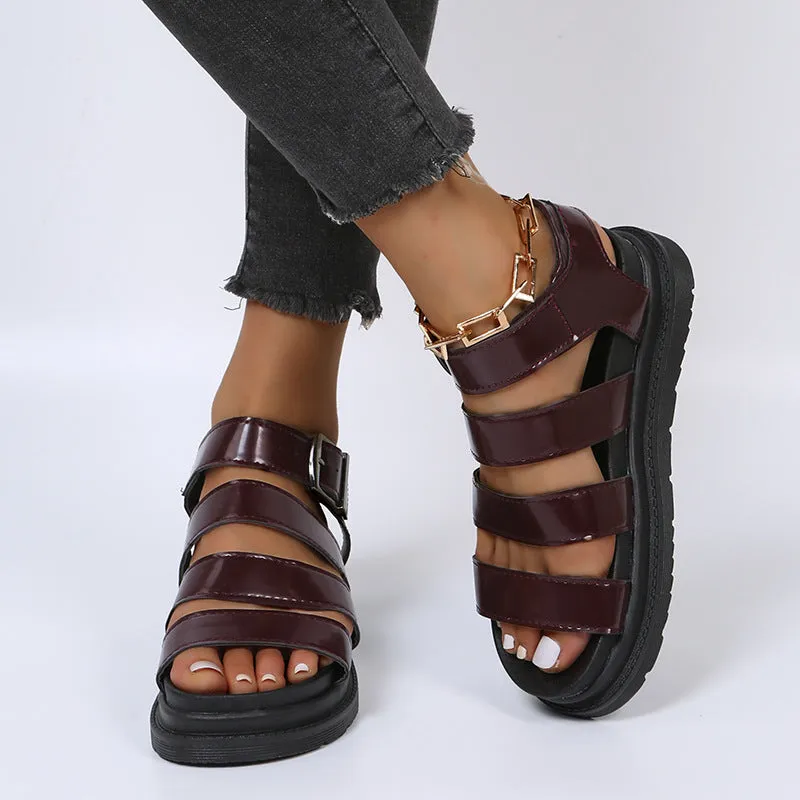 Vegan Banded Sandals