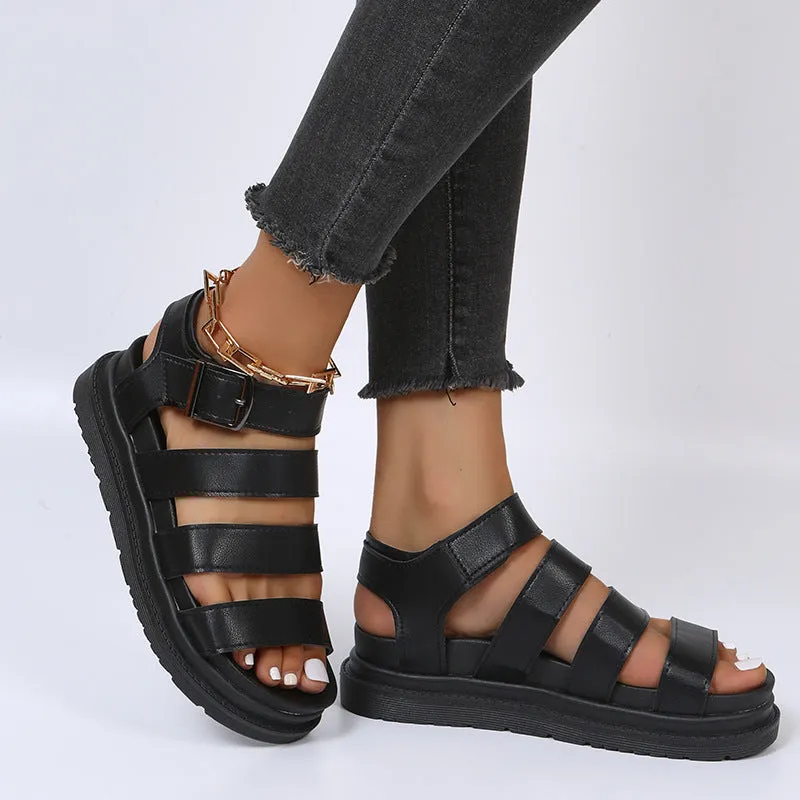 Vegan Banded Sandals