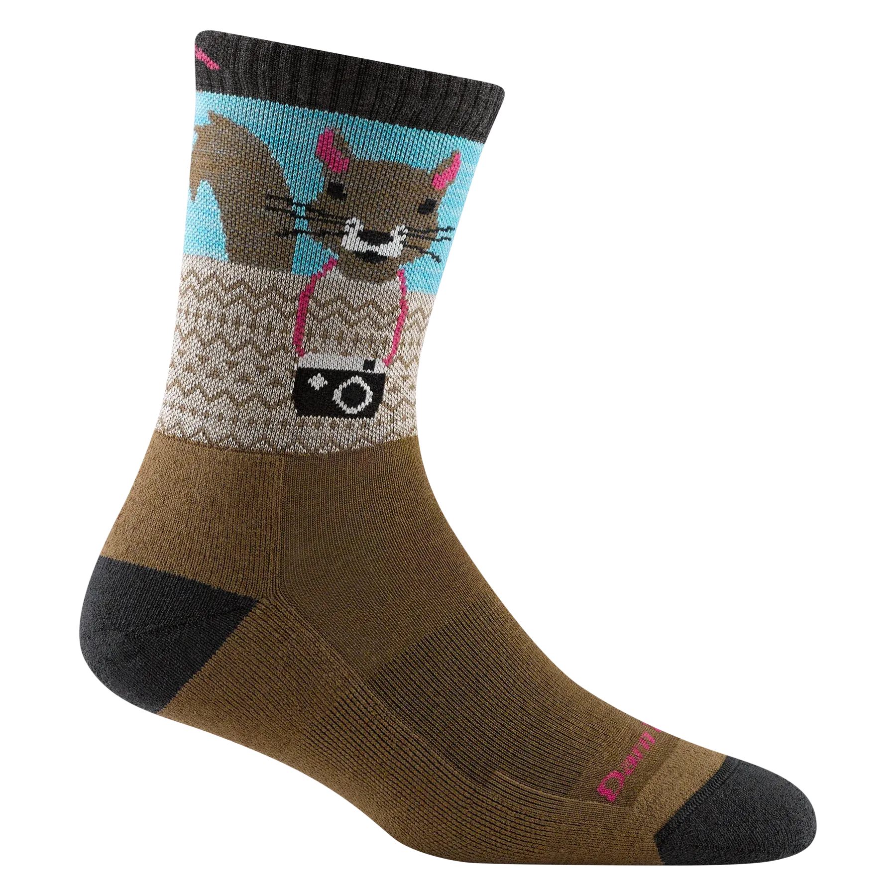 Women's Critter Club Micro Crew Lightweight Hiking Sock