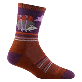 Women's Critter Club Micro Crew Lightweight Hiking Sock